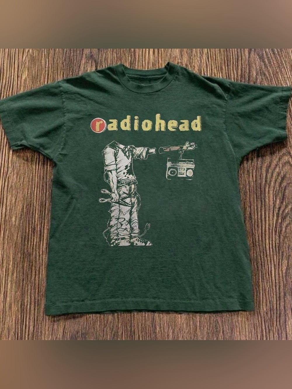 Radiohead Graphic Band Tee